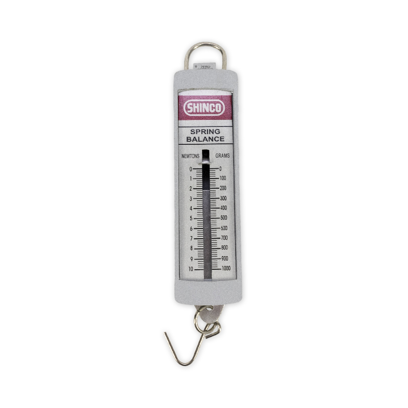 Pull Spring Scale Balance Dual Scale, 10 N/1000 g - American Scientific