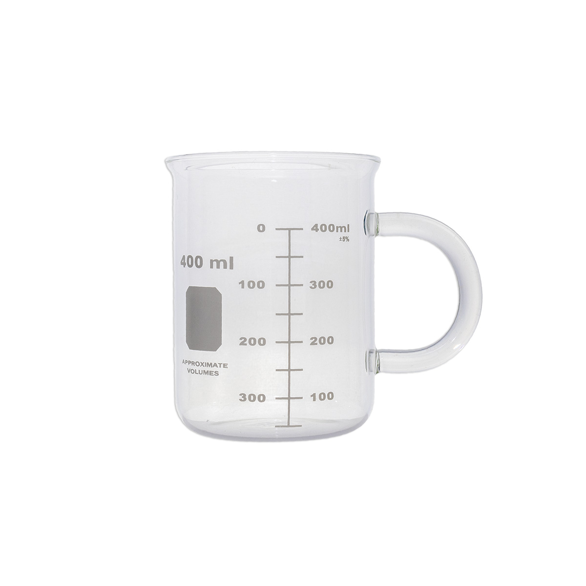  KINNOSE Graduated Beaker Mug with Handle and Durable